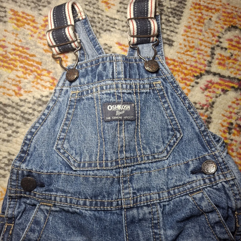 OshKosh B'gosh Blue‎ Denim Kids Overalls